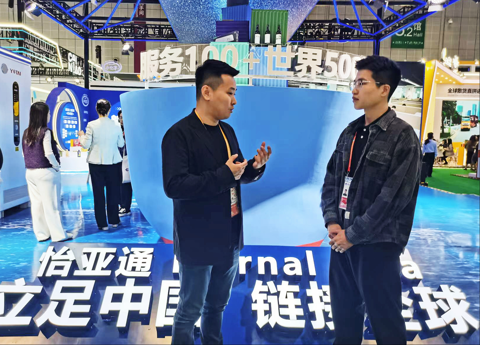 进博故事丨jinnianhui今年会王辉：进博会促进商业和文化交流